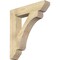 Ekena Millwork Legacy Slat Rough Sawn Bracket, Douglas Fir, 6"W x 32"D x 36"H BKT06X32X36LEC06RDF - alternate 1